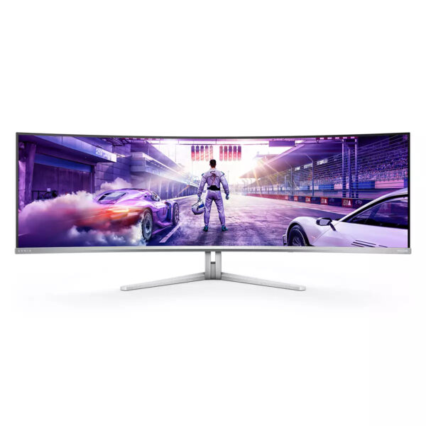 Монитор Philips 49M2C8900L, 48.9" Curved OLED, 5120x1440 144Hz