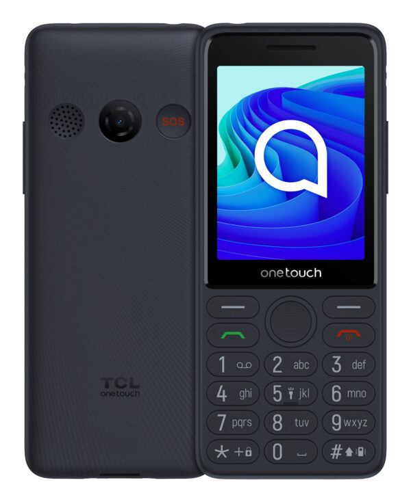 Телефон TCL Onetouch 4042S, тъмносив