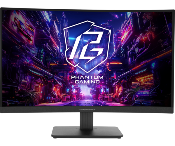 Монитор ASRock PG27QRT1B, 27" VA QHD 180Hz