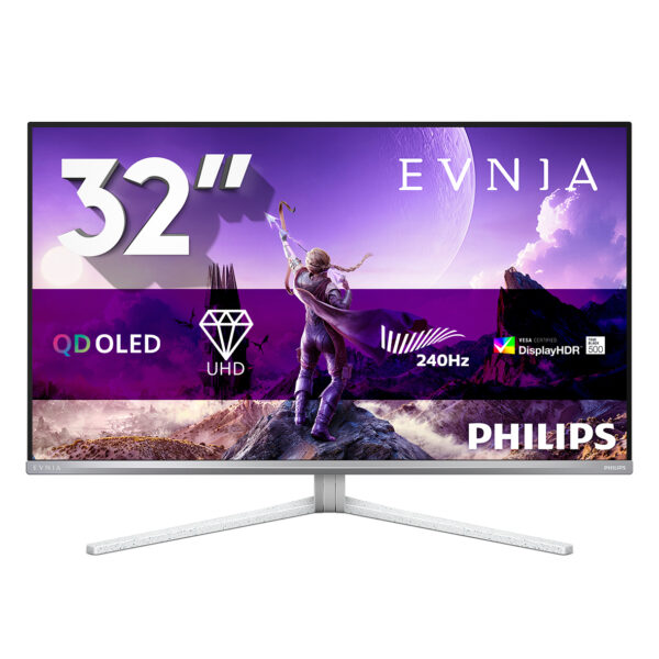Монитор Philips 32M2N8900P, 31.5" QD-OLED, 3840x2160 240Hz