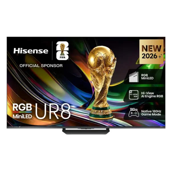 Телевизор Hisense 75" UR8S Mini LED 4K Smart, 144Hz