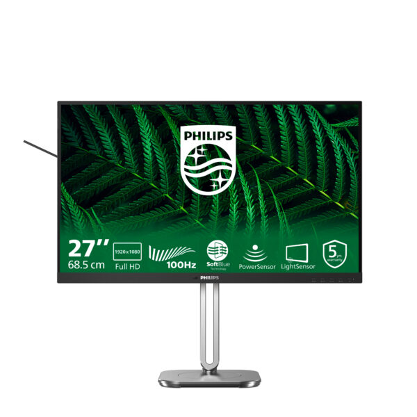 Монитор Philips 27B2G5200, 27" IPS FHD 100Hz