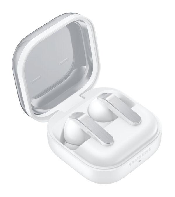 Слушалки Samsung Galaxy Buds4 Pro, TWS, ANC, Hi-Res 24bit/96kHz, IP57, бели