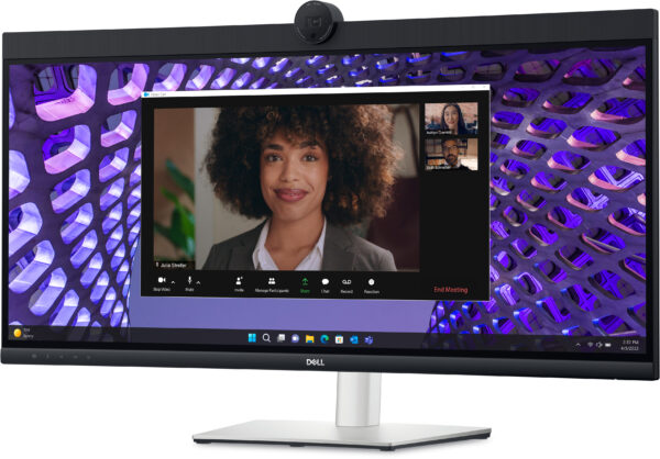 Монитор Dell P3424WEB, 34" Curved IPS, 3440x1440 60Hz
