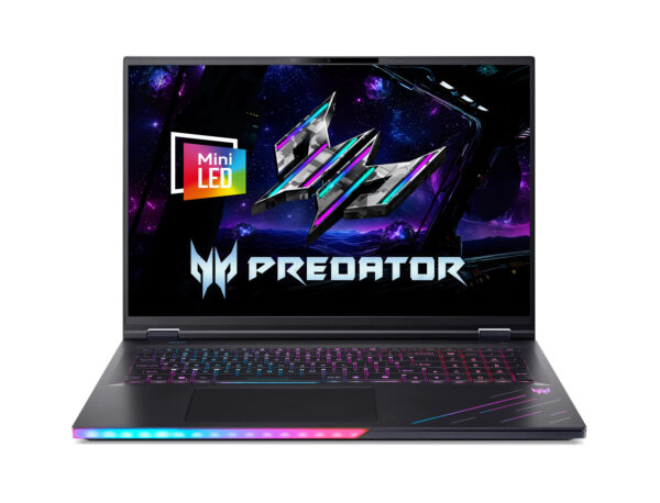 Лаптоп Acer Predator Helios 18, 18" MiniLED 250Hz, Ultra 9 290HX, 64GB