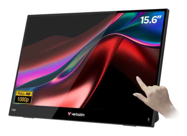 Монитор Verbatim Portable LIGHT, 15.6" IPS Touch FHD