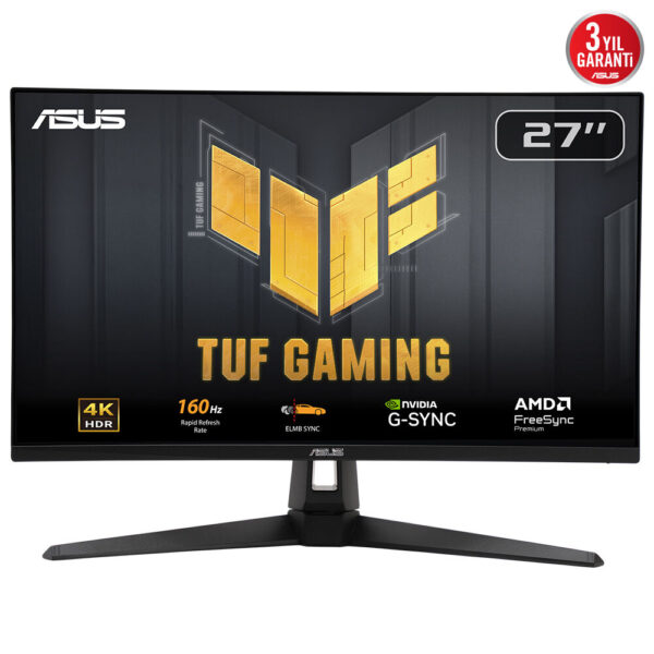 Монитор ASUS TUF Gaming VG27UQ1A, 27" IPS, 3840x2160 160Hz