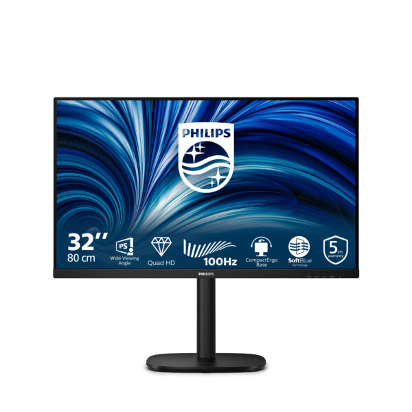 Монитор Philips 32B2N3500, 31.5" IPS QHD 100Hz