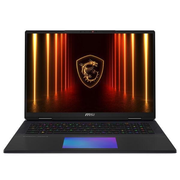 Лаптоп MSI Titan 18, 18" UHD+ MiniLED 120Hz, Ultra 9 285HX, RTX5090, 64GB