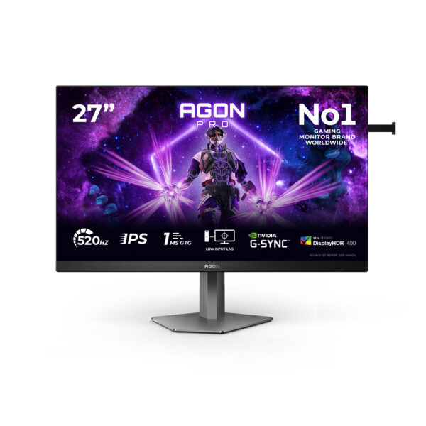 Монитор AOC AG276FK, 27" IPS, 1920x1080 520Hz