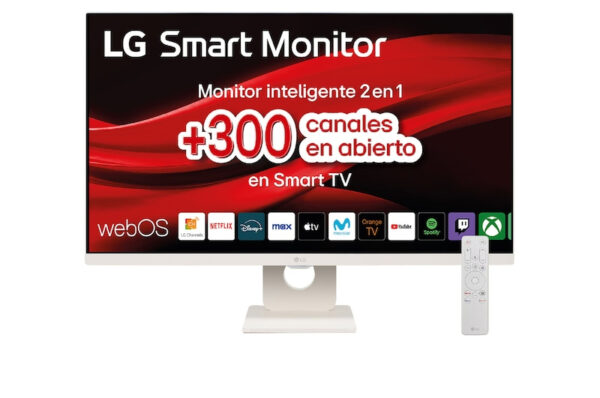 Монитор LG 27U511SA-W, 27" IPS FHD, Smart webOS