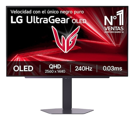 Монитор LG UltraGear 27GX704A-B, 26.5" OLED, 2560x1440 240Hz