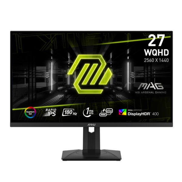 Монитор MSI MAG 274QRF, 27" IPS, 2560x1440 180Hz