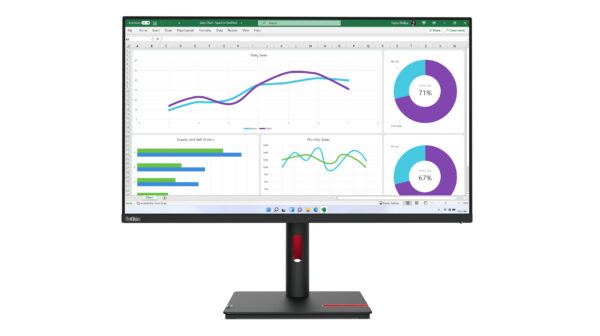 Монитор Lenovo ThinkVision T32h-30, 31.5" IPS, 2560x1440 60Hz