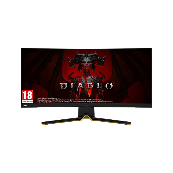 Монитор MSI MEG 342C, 34" Curved QD-OLED, 3440x1440 175Hz