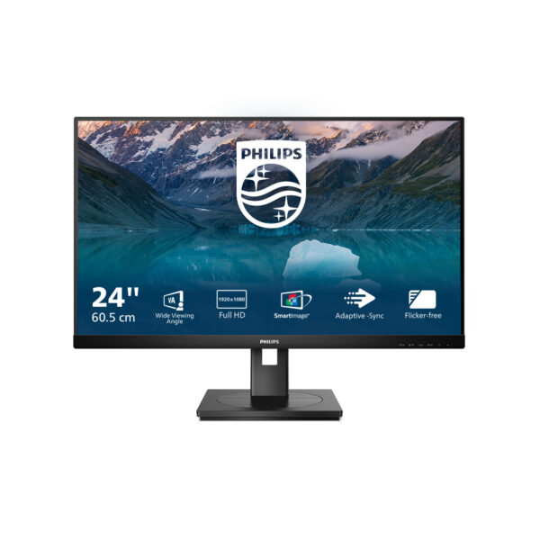 Монитор Philips 242S9JML, 23.8" VA, 1920x1080 75Hz