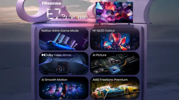 Телевизор Hisense 100E7S Pro, 100" QLED, 144Hz Smart TV