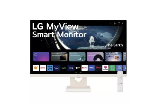 Монитор LG 27SR50F-W, 27" IPS FHD Smart