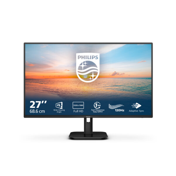 Монитор Philips 27E1N1100A, 27" IPS FHD 100Hz
