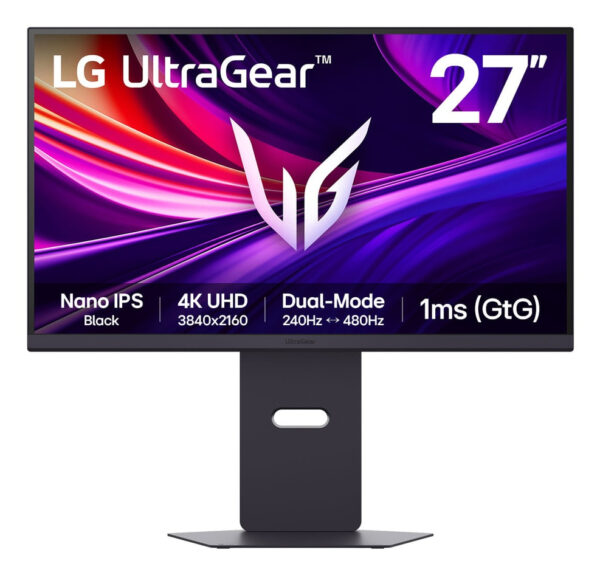 Монитор LG UltraGear 27G850A-B, 27" NanoIPS, 3840x2160 240Hz