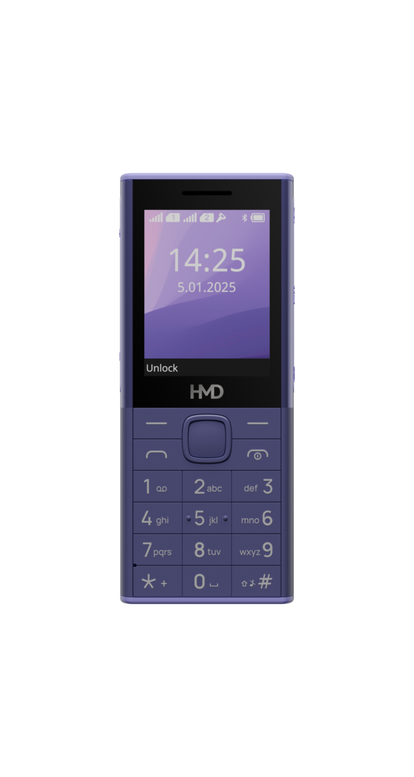 Телефон HMD 150 Music, лилав