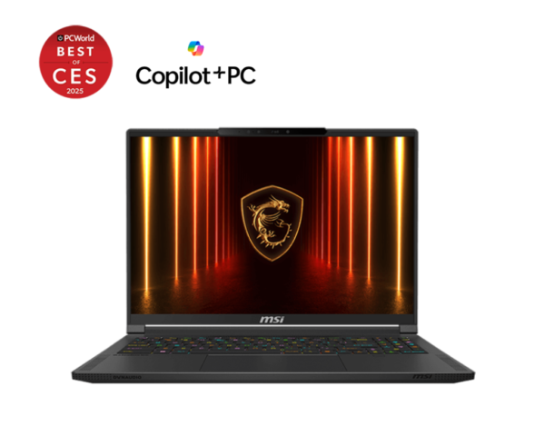 Лаптоп MSI Stealth A16 AI+, 16" QHD+ OLED 240Hz, Ryzen AI 9, 32GB/2TB