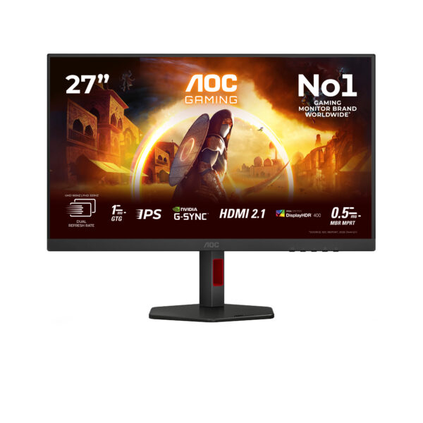Монитор AOC U27G4R, 27" Fast IPS 4K UHD 160Hz