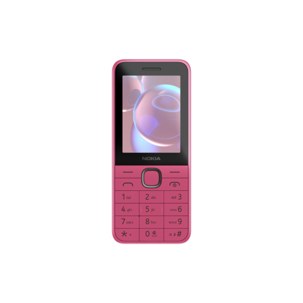 Телефон Nokia 225 4G (2025), тъмнорозов