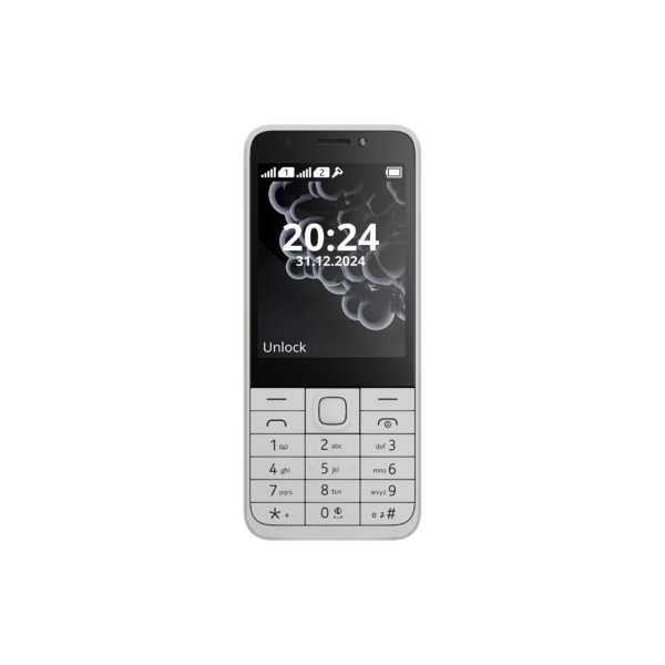Телефон Nokia 230 (2025), бял