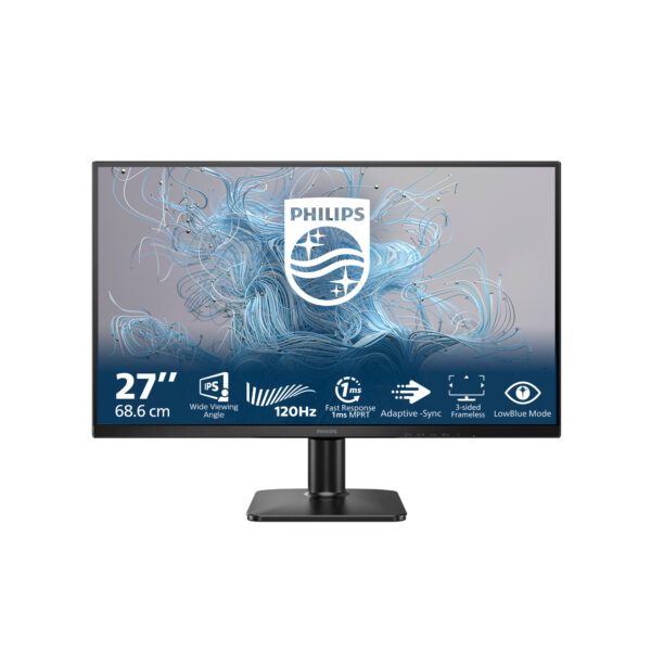 Монитор Philips 27E2N1110, 27" IPS, 1920x1080 120Hz