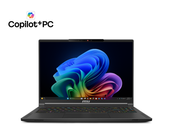Лаптоп MSI Stealth A16 AI+, 16" QHD+ OLED 240Hz, Ryzen AI 9, 32GB/1TB