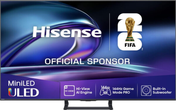 Телевизор Hisense 65" E8Q ULED 4K 144Hz Smart TV
