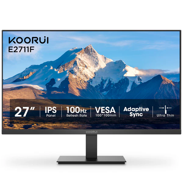 Монитор Koorui E2711F, 27" IPS FHD 100Hz