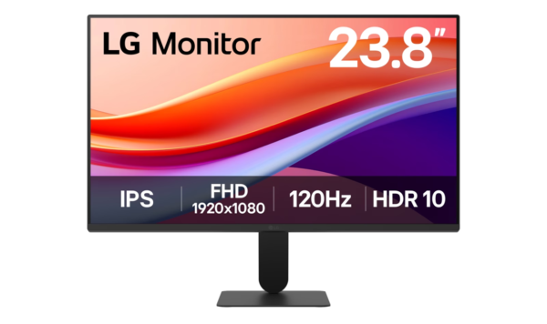 Монитор LG 24U41YA-B, 24" IPS FHD 120Hz
