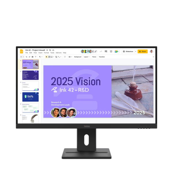 Монитор Lenovo ThinkVision E27q-40, 27" IPS QHD 100Hz