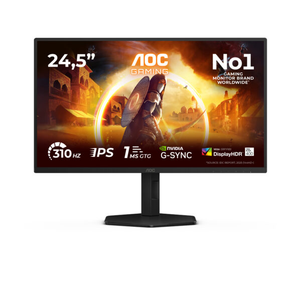 Монитор AOC 25G4SXU, 24.5" Fast IPS FHD 310Hz