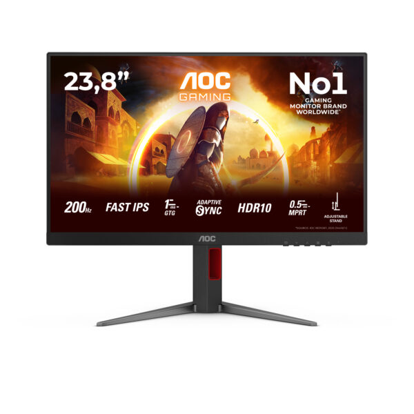 Монитор AOC 24G4HA, 23.8" IPS, 1920x1080 200Hz
