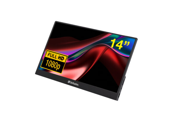 Монитор Verbatim PM-14, 14" IPS FHD преносим