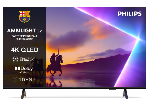 Телевизор Philips 43PUS8510, 43" 4K QLED Ambilight, Smart TV