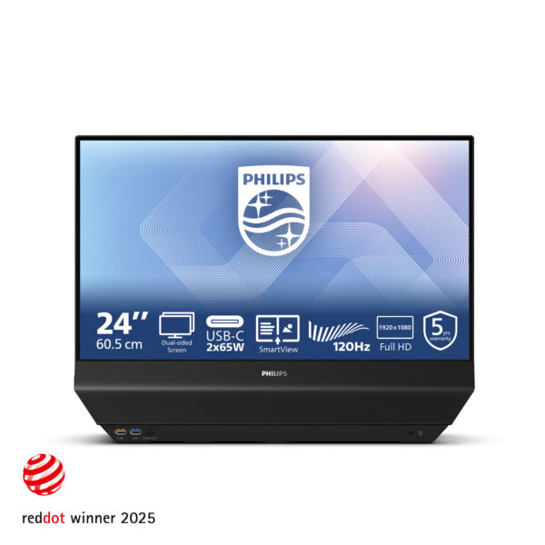 Монитор Philips 24B2D5300, 23.8" IPS, 1920x1080 120Hz