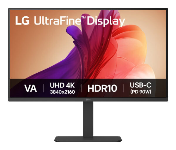 Монитор LG 32U720A-B, 31.5" VA, 3840x2160 60Hz