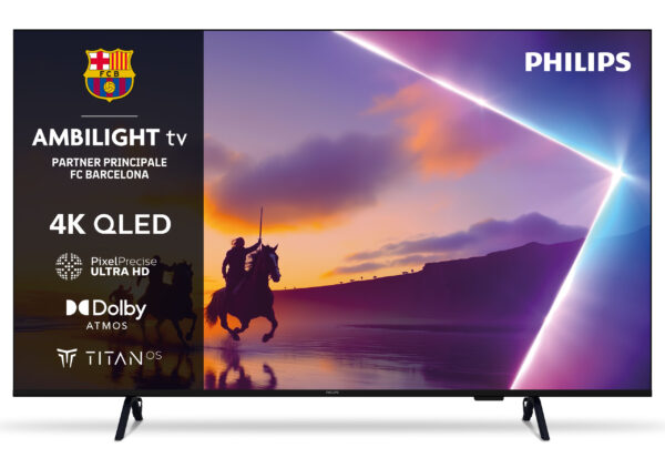 Телевизор Philips 65PUS8400/12, 65" QLED 4K Ambilight