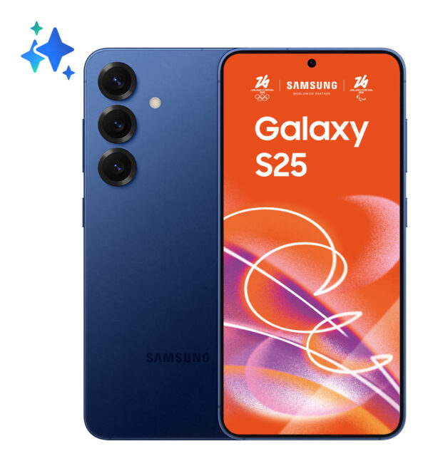 Смартфон Samsung Galaxy S25, 128 GB, тъмносин
