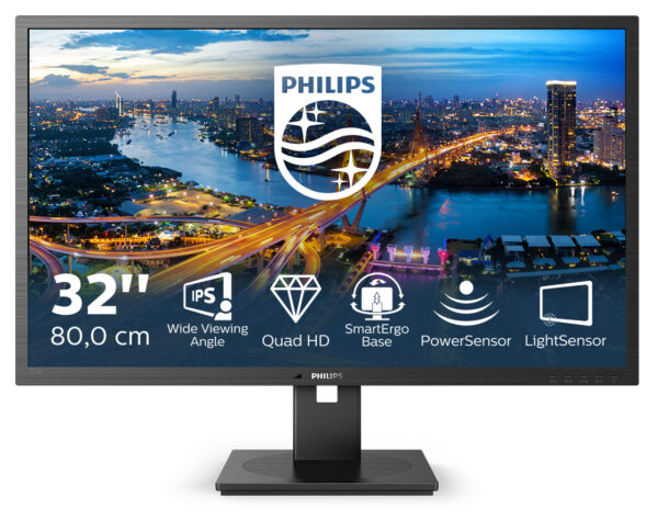 Монитор Philips 325B1L, 31.5" IPS QHD 75Hz