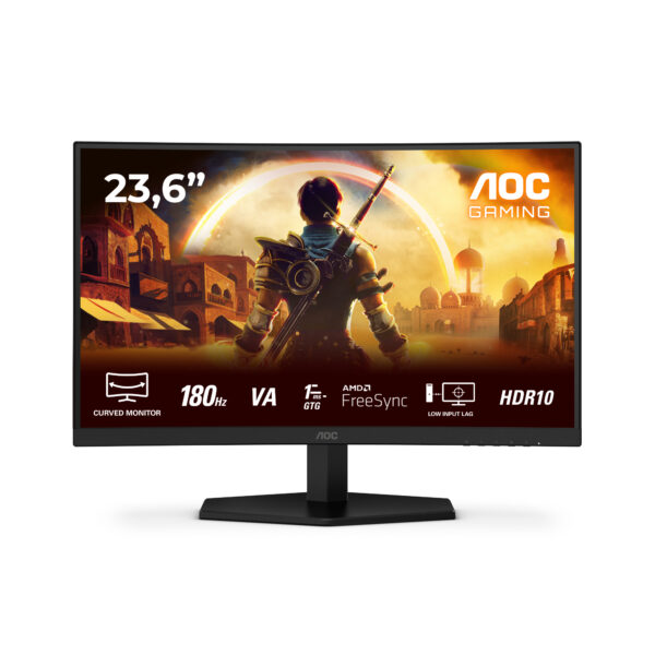 Монитор AOC C24G42E, 23.6" Curved VA, 1920x1080 180Hz