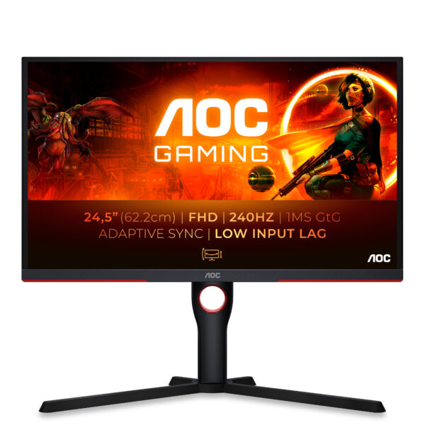Монитор AOC 25G3ZM/BK, 24.5" VA FHD 240Hz