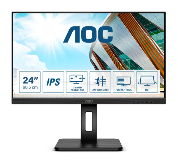 Монитор AOC Q24P2Q, 23.8" IPS QHD 75Hz