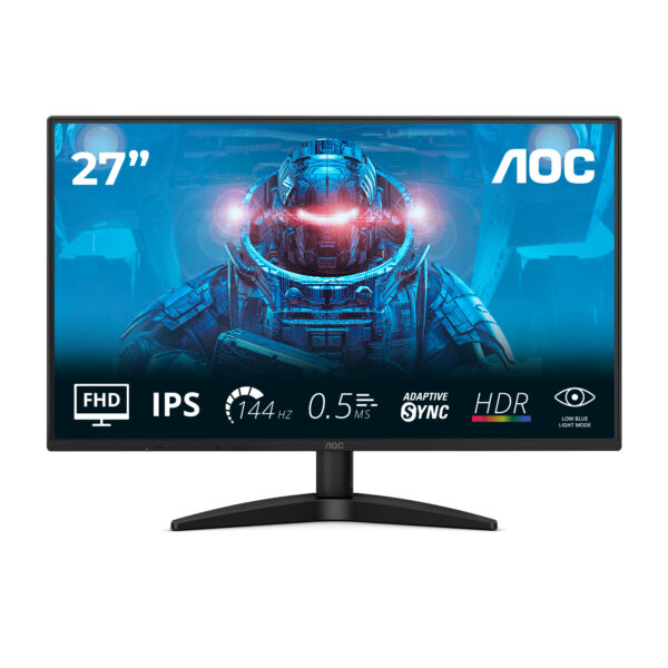Монитор AOC 27B36X, 27" IPS FHD 144Hz