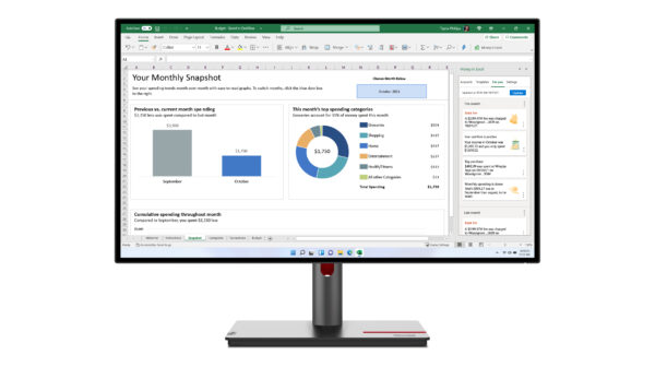 Монитор Lenovo ThinkVision P27h-30, 27" IPS, 2560x1440 60Hz
