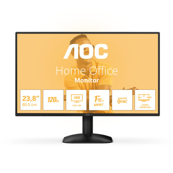 Монитор AOC 24B31H, 23.8" IPS, 1920x1080 120Hz